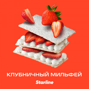 Табак Starline 25г - Клубничный мильфей