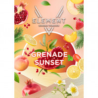 Табак для кальяна Element 5 Элемент - Grenade Sunset (Клубника Гранат Персик Хвоя) 25г