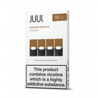 Картридж Juul Labs x4 JUUL 18 мг, 0,7 мл (Golden Tobacco) (цена за 4 шт.)