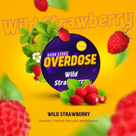 Табак для кальяна Overdose - Дикая Земляника (Wild Strawberry) 100г