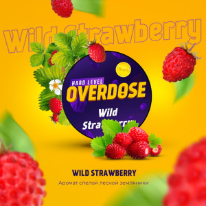 Табак для кальяна Overdose - Wild Strawberry (Дикая Земляника) 25г