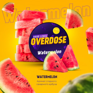 Табак для кальяна Overdose - Watermelon (Сахарный Арбуз) 25г