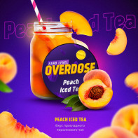 Табак для кальяна Overdose - Peach Iced Tea (Персиковый чай) 25г