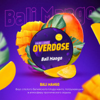 Табак для кальяна Overdose - Bali Mango (Балийское Манго) 25г