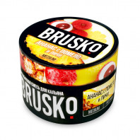 Смесь для кальяна BRUSKO MEDIUM - Ананас Помело Личи 50г