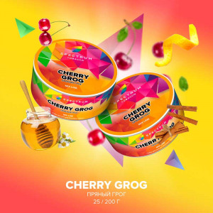 Табак для кальяна Spectrum Mix Line - Cherry Grog (Пряный грог (Ром Вишня Специи) 25г