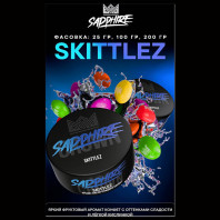 Табак для кальяна Sapphire Crown - Skittlez (Фруктовые конфеты с кислинкой) 25г