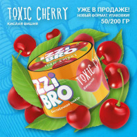 Смесь для кальяна Izzibro - TOXIC Cherry (Морозная вишня) 50г