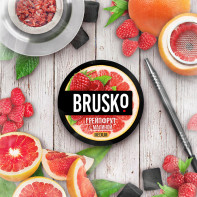 Смесь для кальяна BRUSKO STRONG - Грейпфрут с Малиной 50г