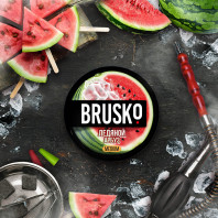 Смесь для кальяна BRUSKO STRONG - Ледяной Арбуз 50г