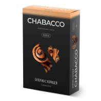 Смесь для кальяна Chabacco MEDIUM - Cinnamon Roll (Булочка с корицей 50г