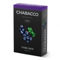 Смесь для кальяна Chabacco MEDIUM - Blueberry Mint (Черника с мятой) 50г