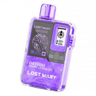 Электронная сигарета Lost Mary OS12000 - Виноград Лимон Лед