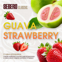 Табак для кальяна Sebero Classic - Guava Strawberry (Гуава Клубника) 25г