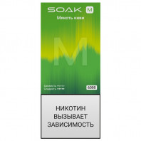 Электронная сигарета SOAK M2 6000T - Kiwi Pulp (Мякоть киви)