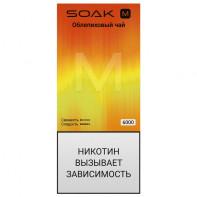 Электронная сигарета SOAK M2 6000T - Sea Buckthorne Tea (Облепиховый чай)