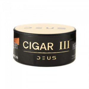 Табак для кальяна Deus - Cigar III (безаромка) 20г