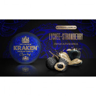 Табак для кальяна Kraken Strong 30г - Lychee Strawberry L11 (Личи клубника)