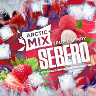 Табак для кальяна Sebero Arctic Mix - Tropic Berry (Клубника Личи Ревень Лед) 60г