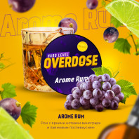 Табак для кальяна Overdose - Aroma Rum (Виноградный ром) 25г