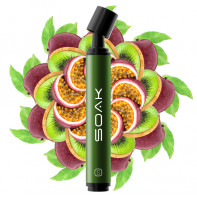 Электронная сигарета SOAK Pods S 2500T - Kiwi Passion Fruit (Киви маракуйя)