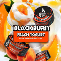 Табак для кальяна Black Burn - Peach Yogurt (Персиковый Йогурт) 25г