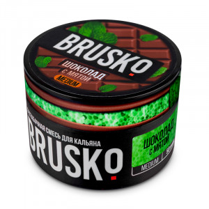 Смесь для кальяна BRUSKO MEDIUM - Шоколад с мятой 50г