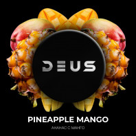 Табак для кальяна Deus - Pineapple Mango (Ананас манго) 100г
