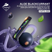 Электронная сигарета Tugboat XXL Disposable 2500 - Aloe Blackcurrant (Алое Смородина)