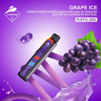 Электронная сигарета Tugboat XXL Disposable 2500 - Grape Ice (Виноград Лед)