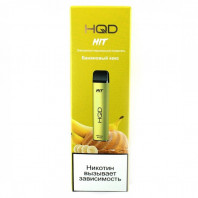 Электронная сигарета HQD HIT 1600Т - Банановый кекс