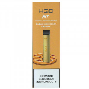 Электронная сигарета HQD HIT 1600Т - Вафли с кленовым сиропом