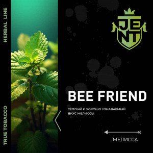Табак для кальяна JENT - Bee Friend (Мелисса, мята) 30г