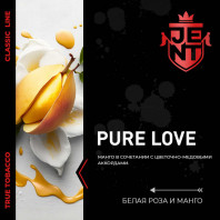 Табак для кальяна JENT - Pure Love (Белая роза и манго) 30г