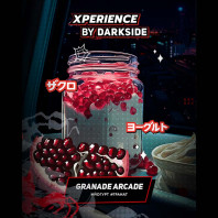 Табак для кальяна Xperience by Darkside  - Granade Arcade (Йогурт Гранат) 120г