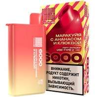 Электронная сигарета DABBLER 6000 - Маракуйя с ананасом и клюквой
