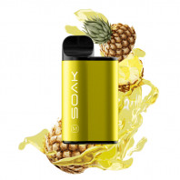 Электронная сигарета SOAK M 4000T - Pineapple Syrup (Ананасовый сироп)
