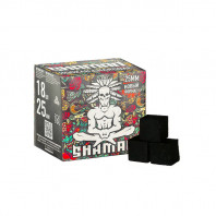 Кокосовый уголь для кальяна Shaman 18 шт 25мм