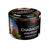 Смесь для кальян Chabacco Emotions Medium - Балийский рассвет (Какао Молоко Пряности) 50г